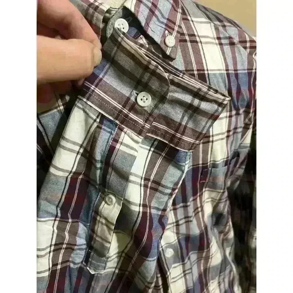 J Crew Mens Shirtings Classic fit  Button Up Shirt Plaid Size Large 100% Cotton - Picture 4 of 8